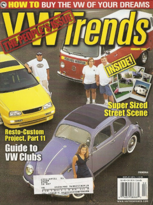 VW TRENDS 2000 FEB - BLOWN GTI, DRIVERFEST, GIANT READERS’ RIDES, SWEET ‘60